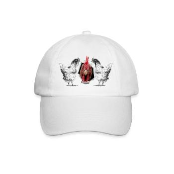 Happy Easter - Baseball Cap - white/white - Front