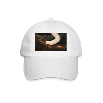 Knight on the Night Promontory - Baseball Cap - white/white - Front