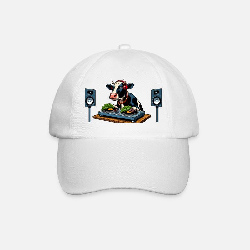 DJ Cowspin - Casquette classique - blanc/blanc