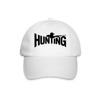 Chasse - Logo Cool Hunter - Casquette classique - blanc/blanc - Devant