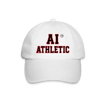 T-shirt d'athlétisme à imprimé sportif - Casquette classique - blanc/blanc - Devant