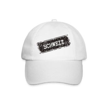 Suisse - Casquette classique - blanc/blanc - Devant