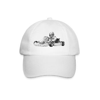Karting - Baseball Cap - white/white - Front