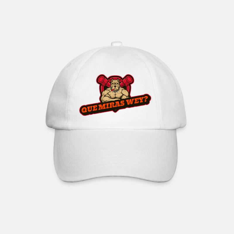 QUE_MIRAS_WEY - Baseballkappe - Weiß/Weiß