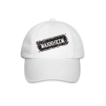 Mannheim City Logo Design - Baseball Cap - white/white - Front