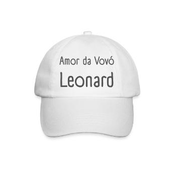 Amor da Vovó Leonard - Baseballkappe - Weiß/Weiß - Vorne