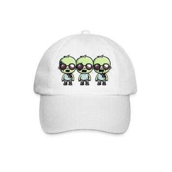 Zombies Halloween - Casquette classique - blanc/blanc - Devant