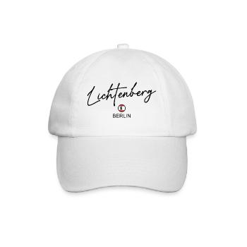 Lichtenberg - Berlin Flag - Berlin Bear - Baseball Cap - white/white - Front
