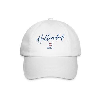 Hellersdorf - Berlin Flag - Berlin Bear - Baseball Cap - white/white - Front