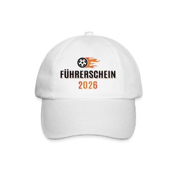 Driver's license passed 2026 - Driver's license - Baseball Cap - white/white - Front