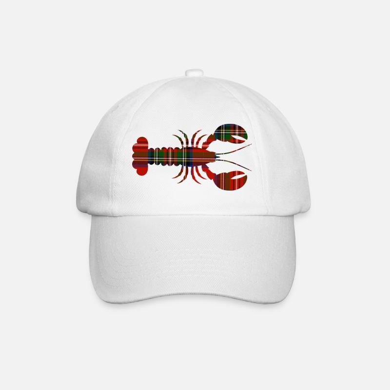 Tartan-Hummer - Baseballkappe - Weiß/Weiß