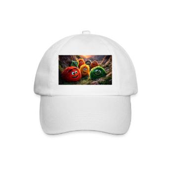 Joyeuse Amusement Monstre Léger et Léger à la Pixar - Casquette classique - blanc/blanc - Devant