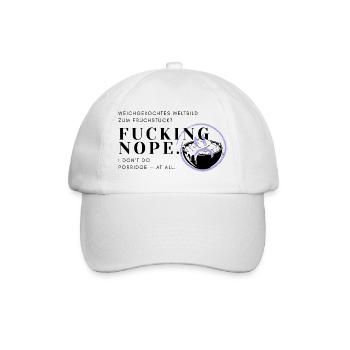 Frühstücksmuffel - kein Porridge für mich!  - Casquette classique - blanc/blanc - Devant