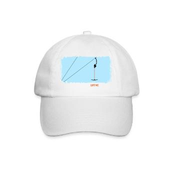 Ankerlift | Lift-me, ski, sports d’hiver, forfaits ski - Casquette classique - blanc/blanc - Devant