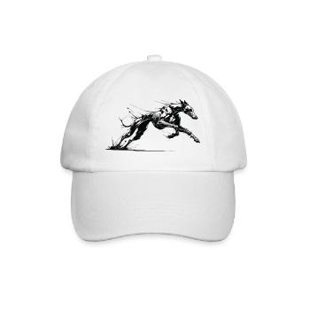 Galgo Ink 01 - Baseball Cap - white/white - Front