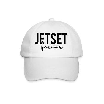 JETSET POUR TOUJOURS - Casquette classique - blanc/blanc - Devant