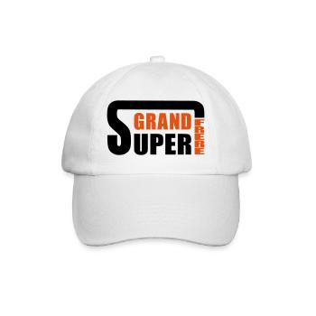 Super großer Bruder - Baseballkappe - Weiß/Weiß - Vorne