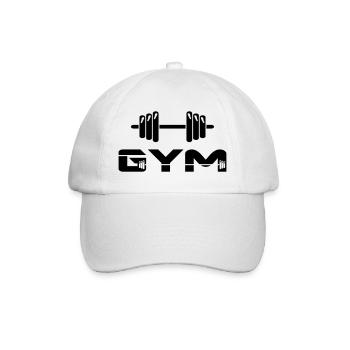 altère gym musculation - Casquette classique - blanc/blanc - Devant