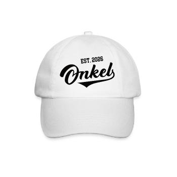 Uncle 2026 Anniversary Godfather Favorite Uncle - Baseball Cap - white/white - Front