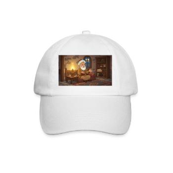 Nasreddin Hodja & The Bird of Wisdom - Baseball Cap - white/white - Front