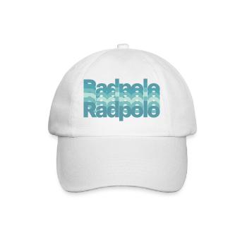 Radpolo, Hallenradsport - Baseballkappe - Weiß/Weiß - Vorne