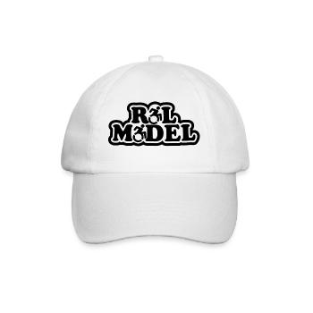 Role model. For the real wheelchair user # - Baseball Cap - white/white - Front