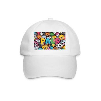 Animaux Amics - Petites Pattes - Casquette classique - blanc/blanc - Devant