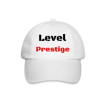 Prestige de niveau - Casquette classique - blanc/blanc - Devant