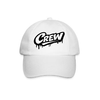 Crew Logo - Baseball Cap - white/white - Front