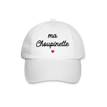 Ma Choupinette Coeur - Casquette classique - blanc/blanc - Devant