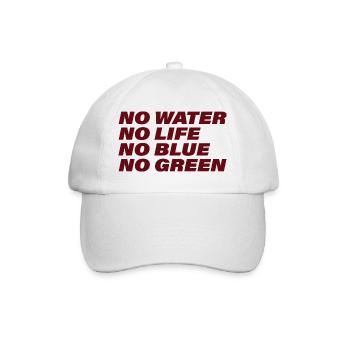 WATER - Baseballkappe - Weiß/Weiß - Vorne