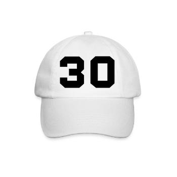 30 - Casquette classique - blanc/blanc - Devant