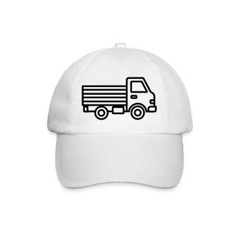 truck - Baseball Cap - white/white - Front