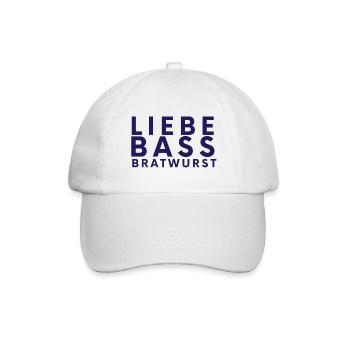 SCHRÜCKTIVAL - Baseballkappe - Weiß/Weiß - Vorne