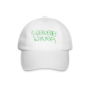 Gift idea for algae lovers - Baseball Cap - white/white - Front