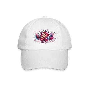 Beaute Jusqu'au Bout Des Doigts - Casquette classique - blanc/blanc - Devant