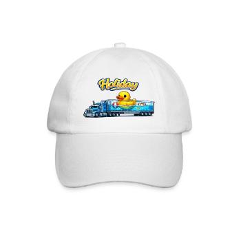 Holiday Truck Duck Road Vacation - Baseball Cap - white/white - Front