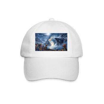 Lorelei, Nébuleuse du Rhin, Bateliers, Légende, Mythe du Rhin - Casquette classique - blanc/blanc - Devant