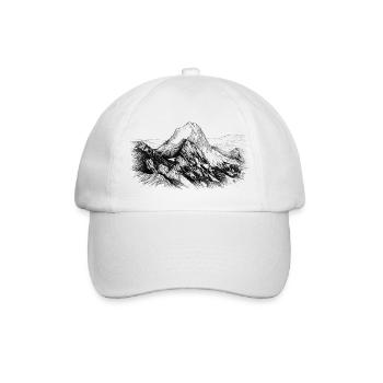 Lugau Silhouette | Cervin de Styrie | - Casquette classique - blanc/blanc - Devant
