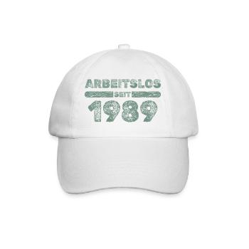 1989 - Baseballkappe - Weiß/Weiß - Vorne