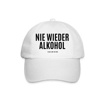 DesignNichtVerfügbar - Baseballkappe - Weiß/Weiß - Vorne