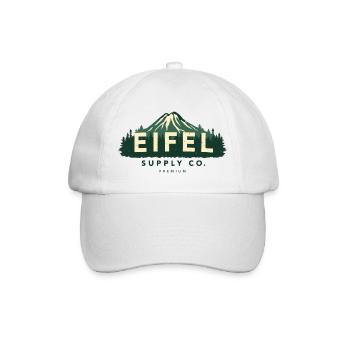 Eifel Supply Co. | Vintage Outdoor Design - Baseball Cap - white/white - Front