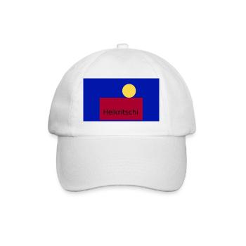 Heikritschi Icon in Blau - Baseballkappe - Weiß/Weiß - Vorne