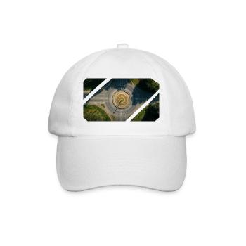 Collège Roundabout - Casquette classique - blanc/blanc - Devant