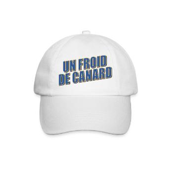 Hiver Froid Canard - Casquette classique - blanc/blanc - Devant