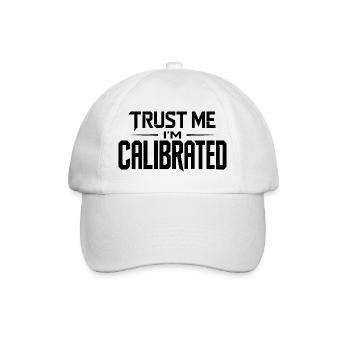 VR Gamer Quote Trust Me Im Calibrated - Baseball Cap - white/white - Front