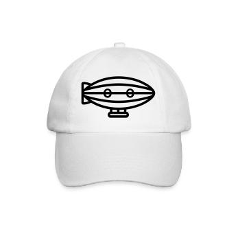 Airship - Baseball Cap - white/white - Front