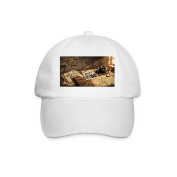 Bonnie & Clyde From Outlaws to American Legends - Baseball Cap - white/white - Front
