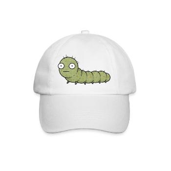 TINY ACTIVISTS | Caterpillar - Baseball Cap - white/white - Front