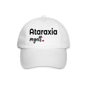 Unerschuetterlichkeit_Ataraxia_Gelassenheit - Baseball Cap - white/white - Front